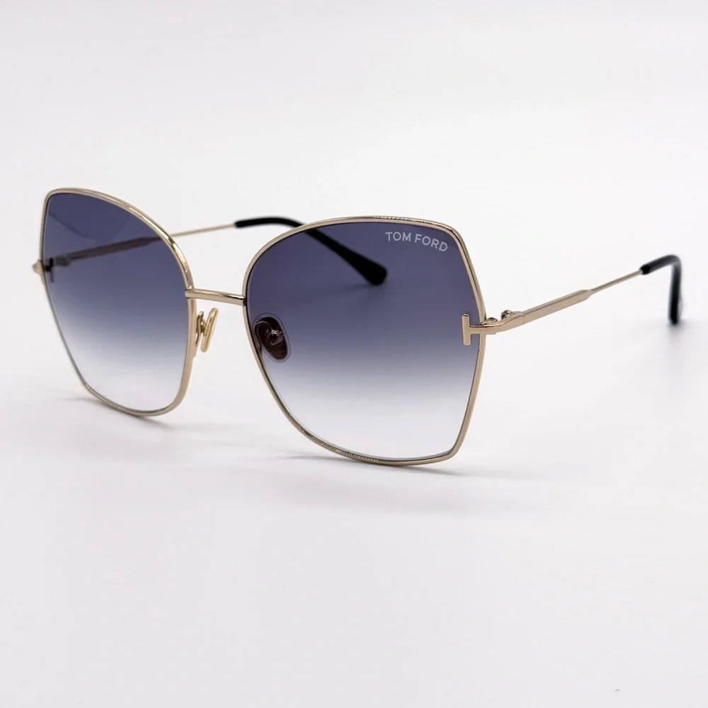 NEW TOM FORD TF951 28B GOLD WOMEN SUNGLASSES FARAH FT0951/S 28B TOM FORD EYEWEAR